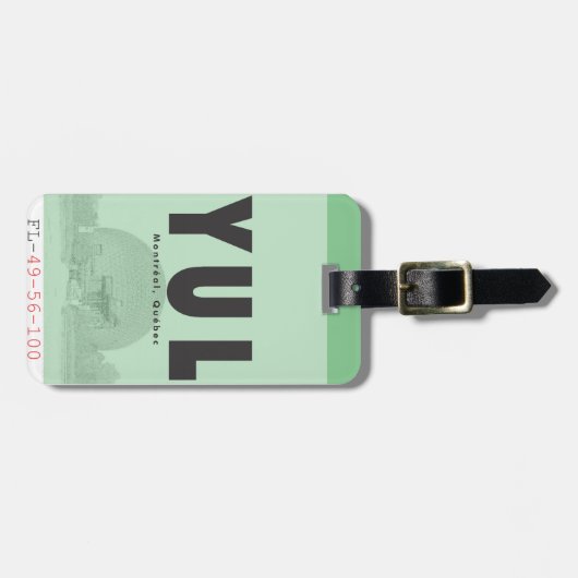 ヴィンテージラゲージタグ ラゲッジタグ (正面横)