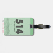 ヴィンテージラゲージタグ ラゲッジタグ (裏面横)