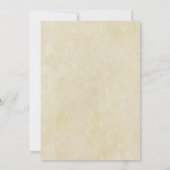 ヴィンテージラゲージベビーシャワー招待状for boy 招待状 (裏面)