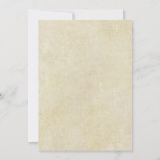 ヴィンテージラゲージベビーシャワー招待状for boy 招待状 (裏面)