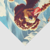 ヴィンテージラゴットロマグノロ絵画ドッグズ 薄葉紙 (詳細)