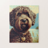 ヴィンテージラゴットロマグノロ絵画ーズ ジグソーパズル (縦)