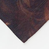 ヴィンテージラゴットロマグノロ絵画ーズ フリースブランケット (角)