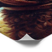 ヴィンテージラゴットロマグノロ絵画ーズ ポスター (角)