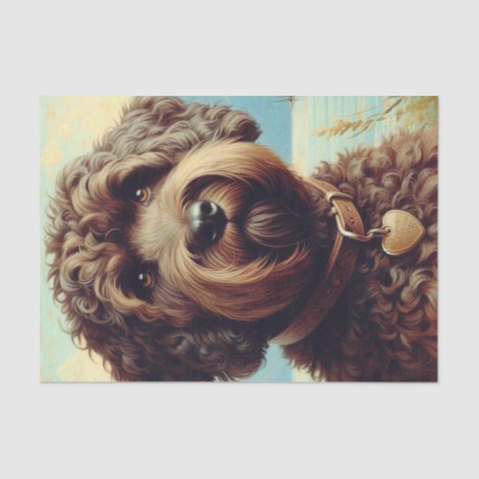 ヴィンテージラゴットロマグノロ絵画ーズ 薄葉紙 (正面)