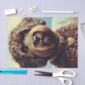 ヴィンテージラゴットロマグノロ絵画ーズ 薄葉紙 (クラフト)