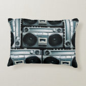 ヴィンテージラジオボックス アクセントクッション (裏面)