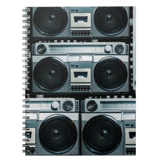 ヴィンテージラジオボックス ノートブック (正面)