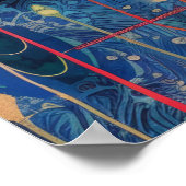 ヴィンテージラジオ記録技術ポスター ポスター (角)