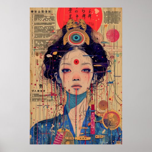 ヴィンテージラジオ記録技術ポスター ポスター (正面)