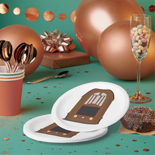 ヴィンテージラジオ ペーパープレート