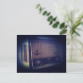 ヴィンテージラジオ ポストカード (スタンド正面)