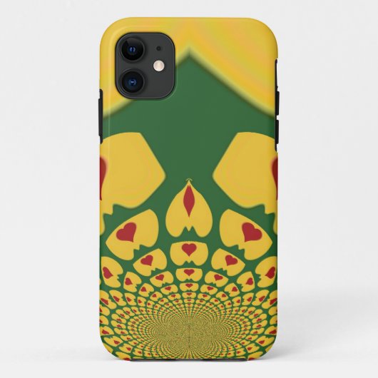 ヴィンテージラスタカラーワンラブリーハクナマタタ.jpg Case-Mate iPhoneケース (裏面)