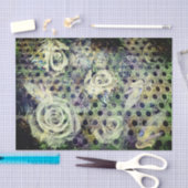 ヴィンテージラスティバラ&エンジェルウィングティッシュペーパー 薄葉紙 (クラフト)