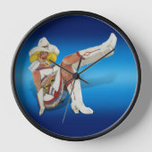 ヴィンテージラスベガスガル 壁時計 (正面)