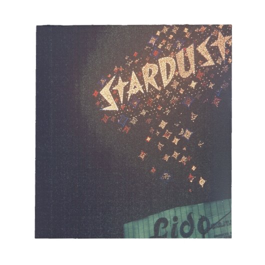 ヴィンテージラスベガススターダストホテル ノートパッド (正面)