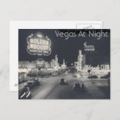 ヴィンテージラスベガスストリップ ポストカード (正面/裏面)