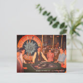 ヴィンテージラスベガスネバダカジノシーン ポストカード (スタンド正面)