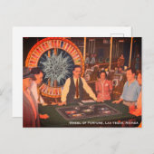 ヴィンテージラスベガスネバダカジノシーン ポストカード (正面/裏面)