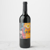 ヴィンテージラスベガスバチェロレッテ週末パーティー ワインラベル (正面)