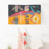 ヴィンテージラスベガスバチェロレッテ週末パーティー 横断幕 (インサイチュ)