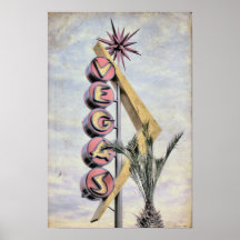 ヴィンテージラスベガスポスター