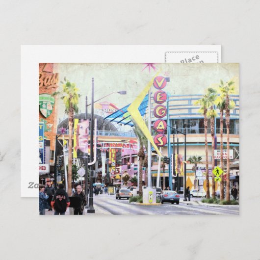 ヴィンテージラスベガスポストカード ポストカード (正面/裏面)