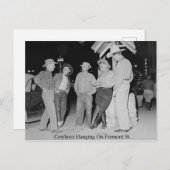 ヴィンテージラスベガス通りシーン ポストカード (正面/裏面)