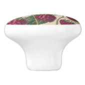 ヴィンテージラズベリー果実 セラミックノブ (側面)