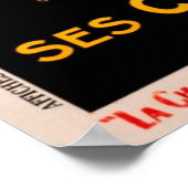 ヴィンテージラチャビシエンヌ ポスター (角)