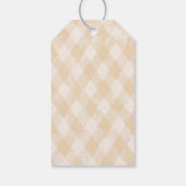 ヴィンテージラッキーアヒル誕生日ギフトラベル ギフトタグ (裏面)