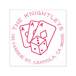 ヴィンテージラッキーエースタトゥーファミリー差出人住所 セルフインキングスタンプ