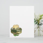 ヴィンテージラッキー金ゴールドシャームロックとアイルランドの城 (スタンド正面)