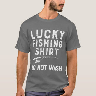 ヴィンテージラッキー魚釣りフィッシャーマンファーザーズ Tシャツ