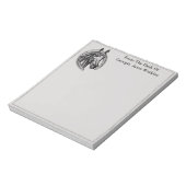 ヴィンテージラッキー・ホース ノートパッド (回転)