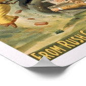 ヴィンテージラッシュシティポスター ポスター (角)