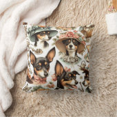 ヴィンテージラットテリアシームレス クッション (ブランケット)