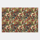 ヴィンテージラッピングシート ラッピングペーパーシート (正面3)