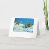 ヴィンテージラップランド,ノルウェーの木材 シーズンカード (裏面)