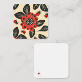 ヴィンテージラディバグエレガンス ノートカード (正面/裏面)