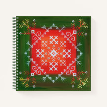 ヴィンテージラトビアのフォークアートとシンボル油絵