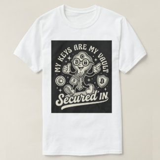 ヴィンテージラバーホースキー mascot ビットコインTシャツ Tシャツ