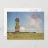 ヴィンテージラパヌイ（イースター島）チリ ポストカード (正面/裏面)