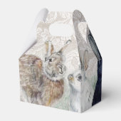 ヴィンテージラビットアンドレースイースターパーティー フェイバーボックス (裏面サイド)