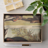 ヴィンテージラビットハレバニーエフエメラデクページ 薄葉紙 (ギフト)