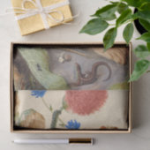 ヴィンテージラビットハレフラワーズフローラ春サマー 薄葉紙 (ギフト)