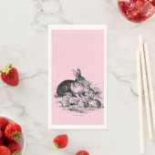 ヴィンテージラビットファミリー – スケッチ (インサイチュ)