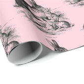 ヴィンテージラビットファミリー – スケッチ ラッピングペーパー (ロールコーナー)