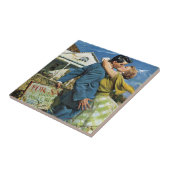 ヴィンテージラブアンドロマンスニュー買リュウズファーストハウス タイル (側面)