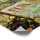 ヴィンテージラブアンドロマンスニュー買リュウズファーストハウス ポスター (角)